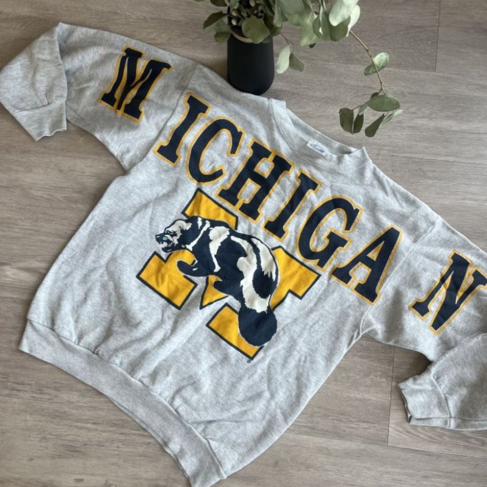 Vintage Michigan Sweatshirt Size XL